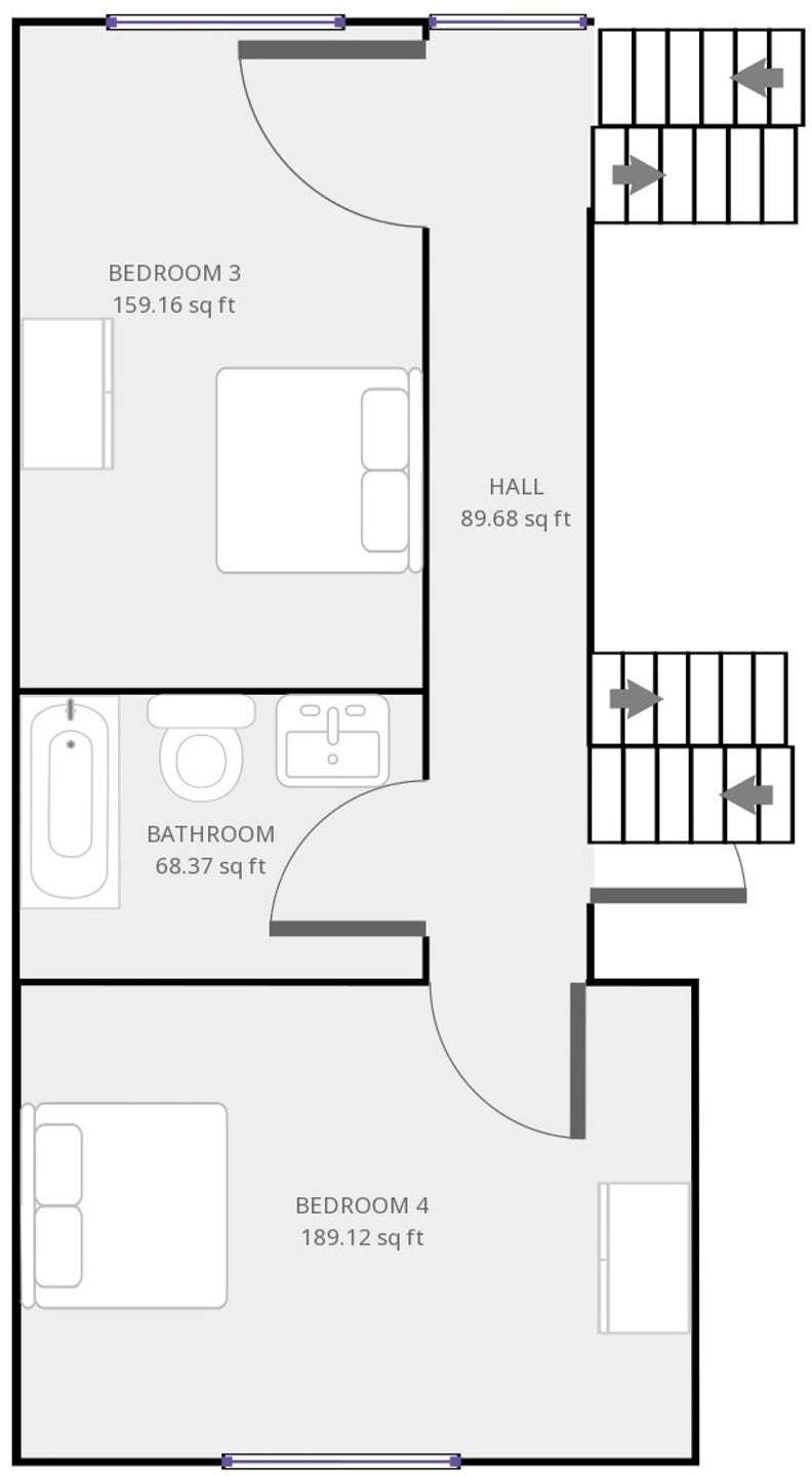 Level 2 (L2) Bedroom 3 Bedroom 4 bathroom .jpg