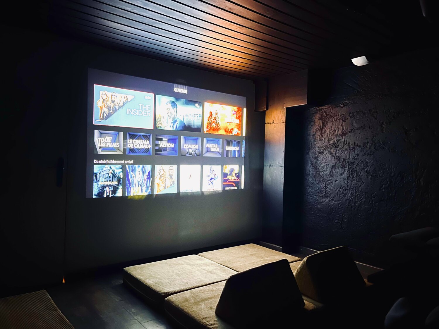 Salle cinéma Loft Vars