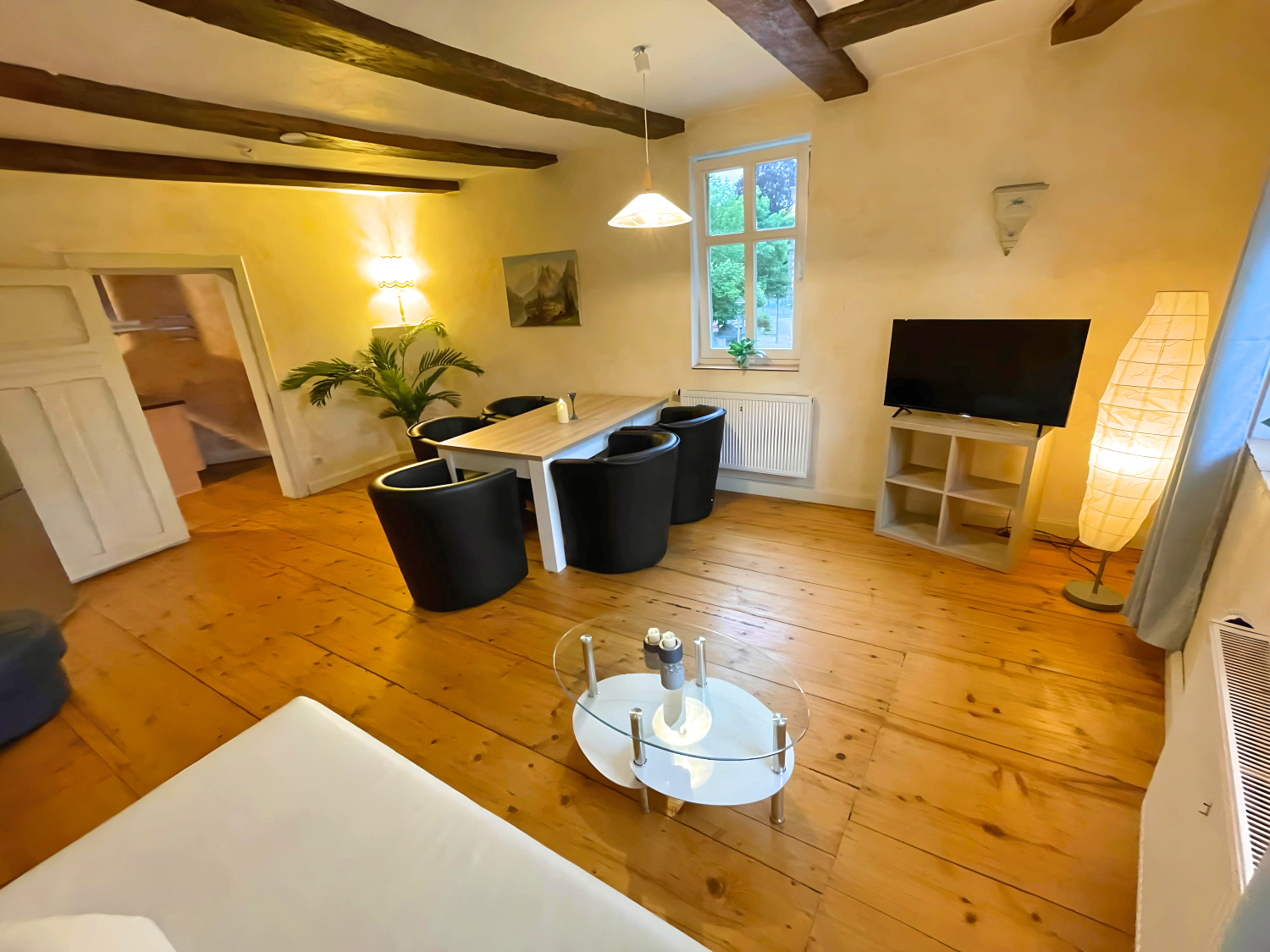 Pension Am Schloss - Apartment 5 - Wohnzimmer 2.jpg