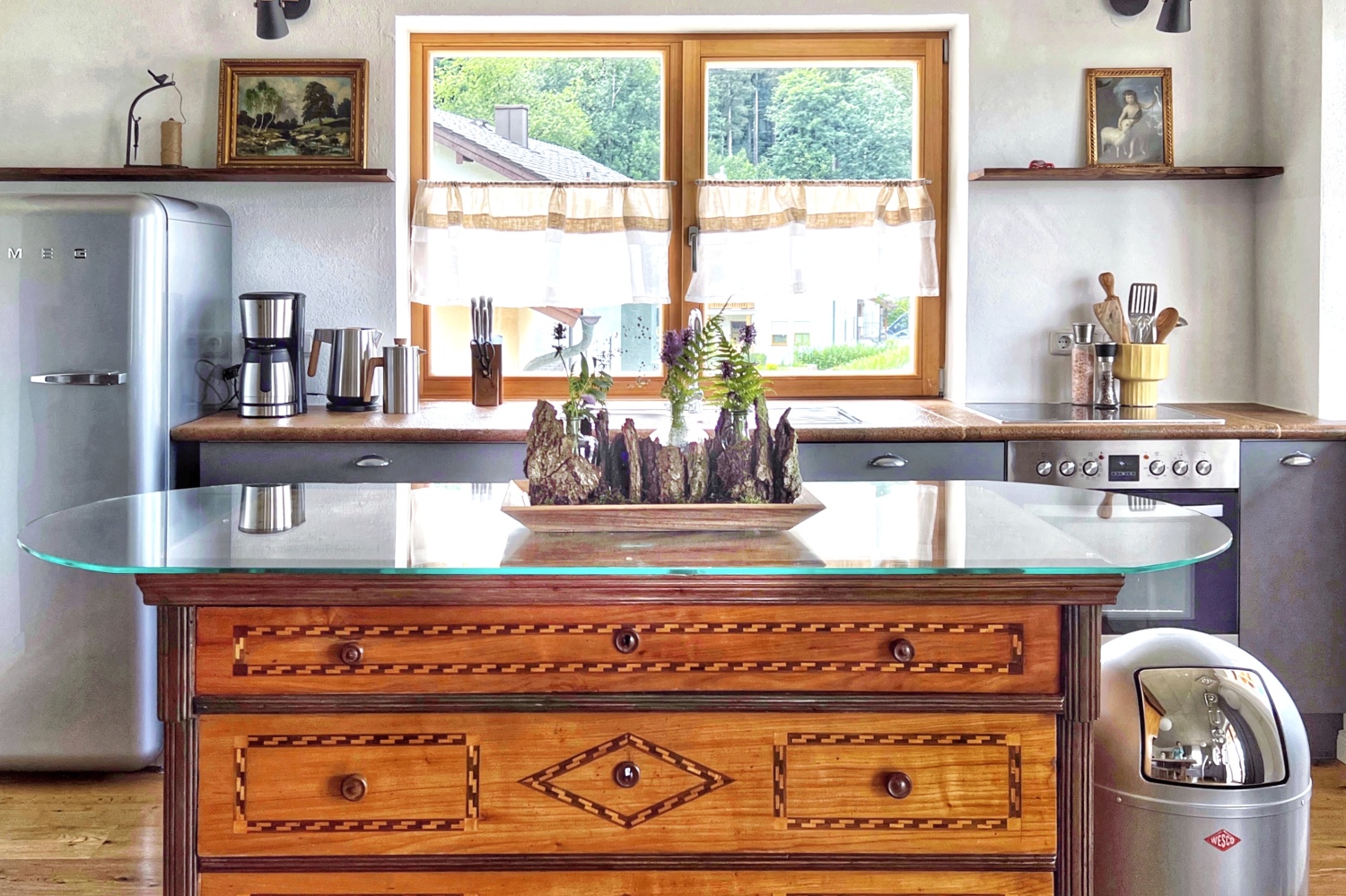 Küchenbereich der Fewo Bachperle.JPG