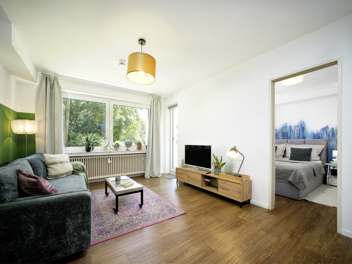 Wohnzimmer der Daines Oase in Erkrath