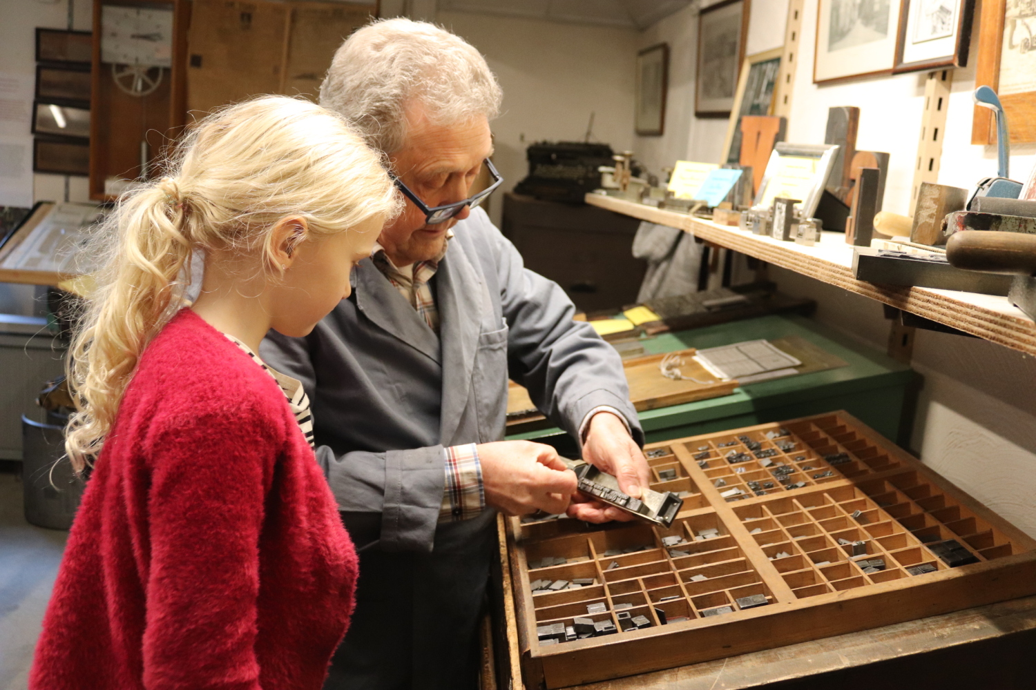 Drukkerij ambachtenmuseum  speelgoedmuseum Veluwe Uitje Dagjeweg (9).JPG