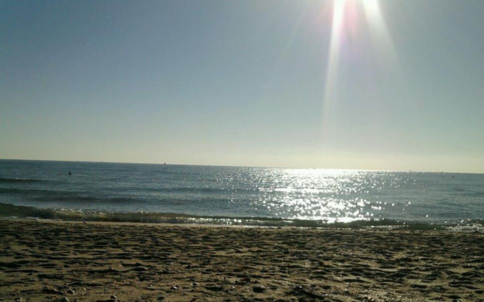 e LUVITERE beach in the early morning.JPG