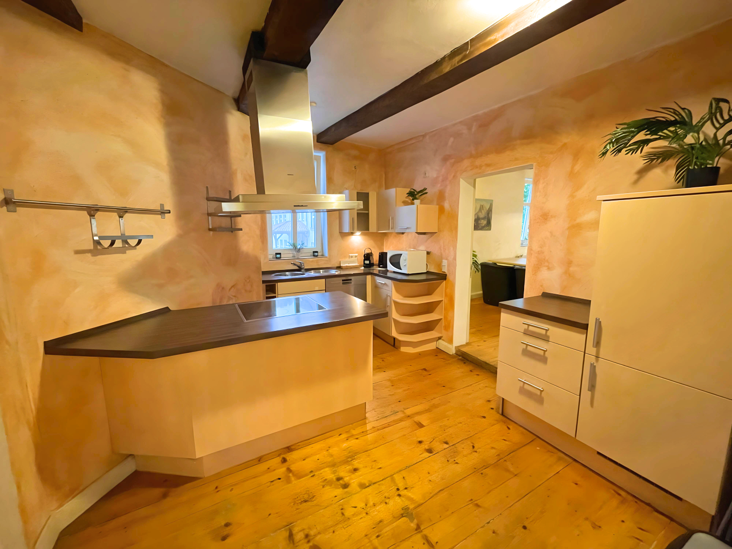 Pension Am Schloss - Apartment 5 - Küche 1.jpg