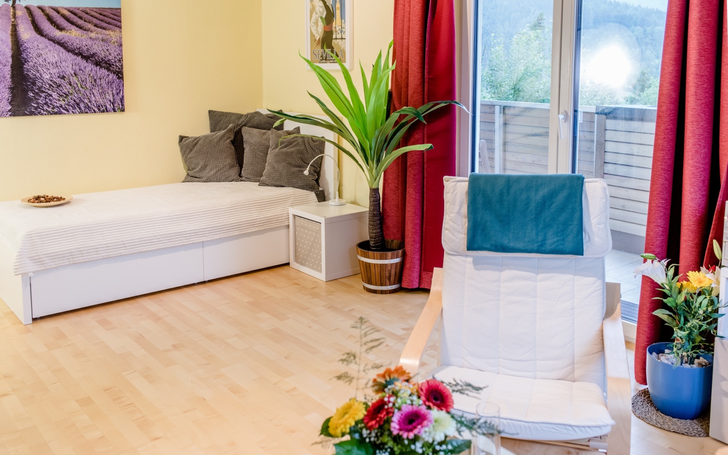 Ferienhaus Mountain View Ferienwohnung 1 - Wohnzimmer.jpg