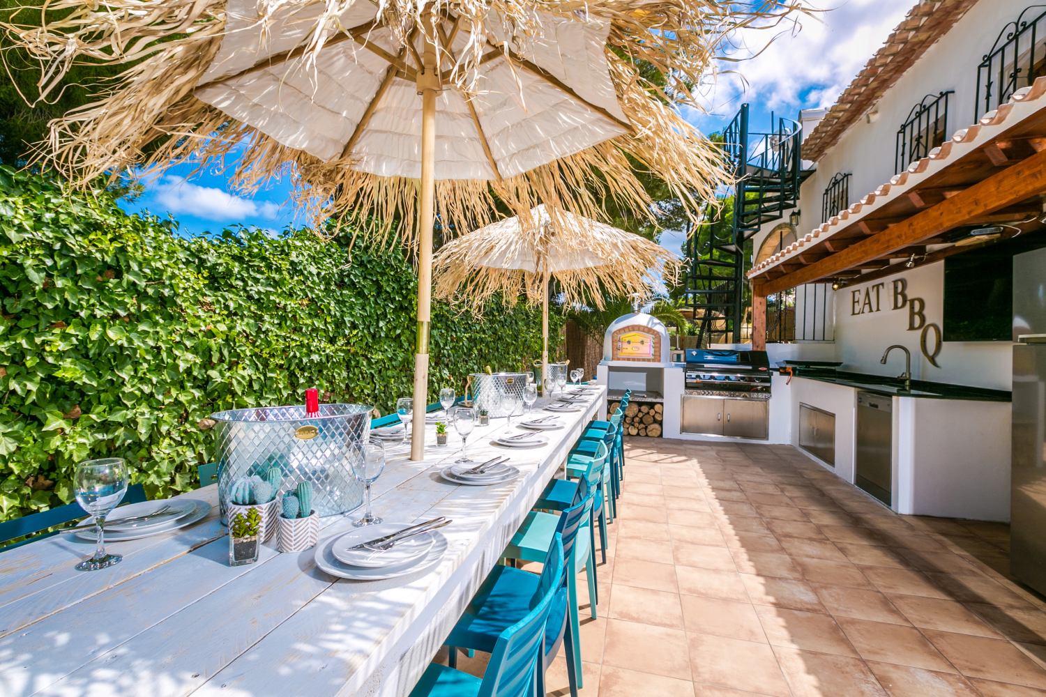 Villas Javea Villa Cascada A stunning villa in the beach town of Javea. With 8 bedrooms and