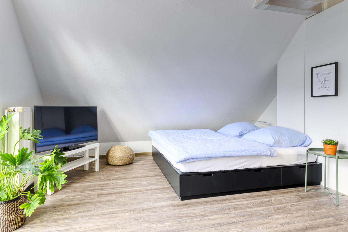 Altstadt Apartments Verden Apartment 5 mit Balkon und Ausblick