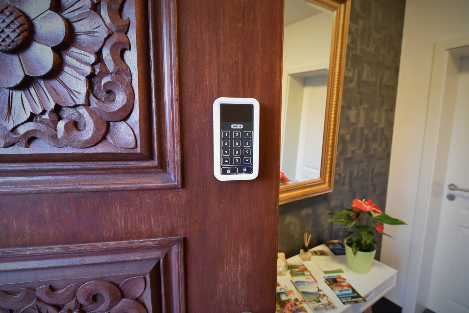 Entrance Door Pin Pad with konsole (2).JPG