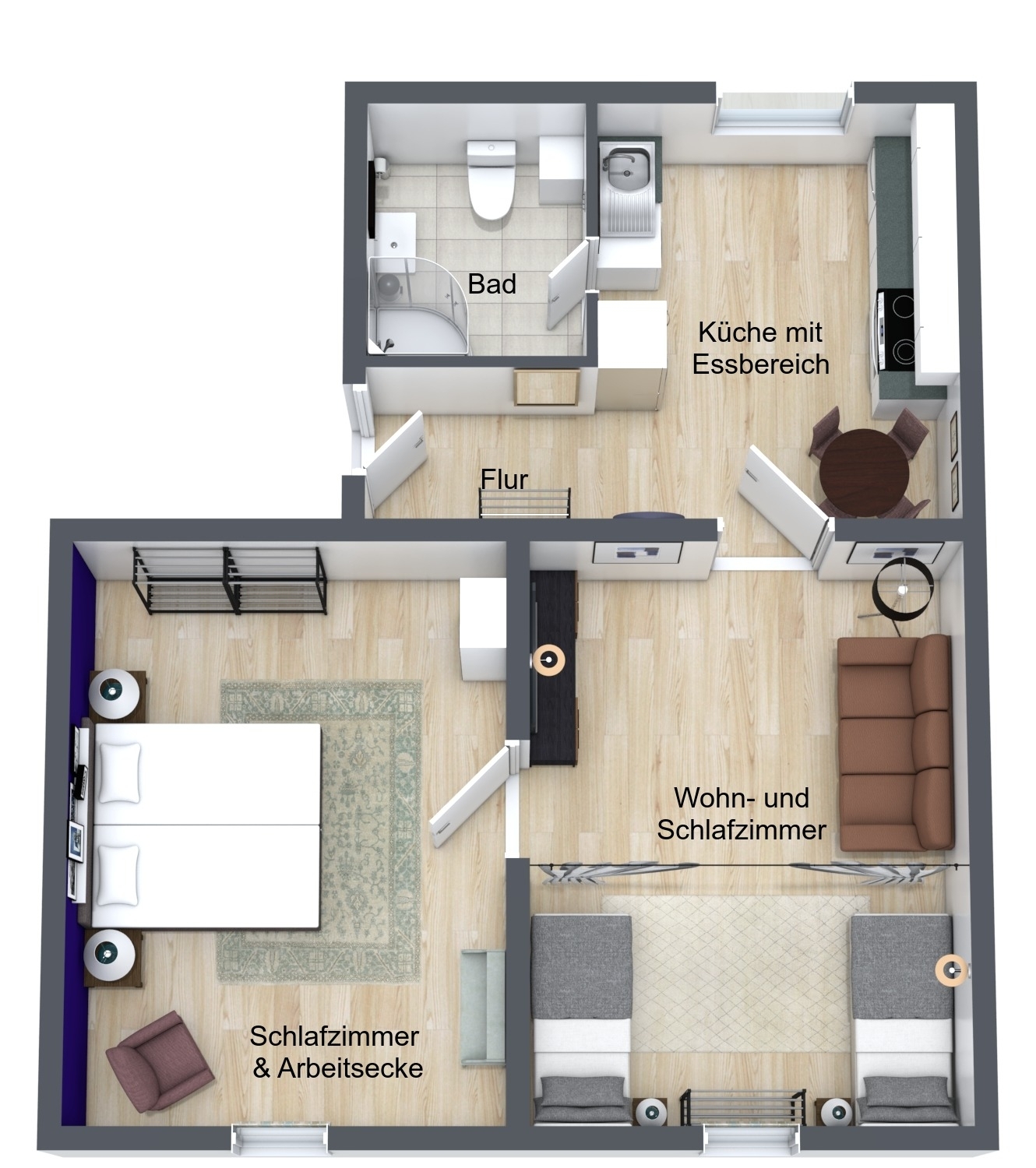 Kohlenstraße WE15 - 3. Etage - 3D Floor Plan.jpg