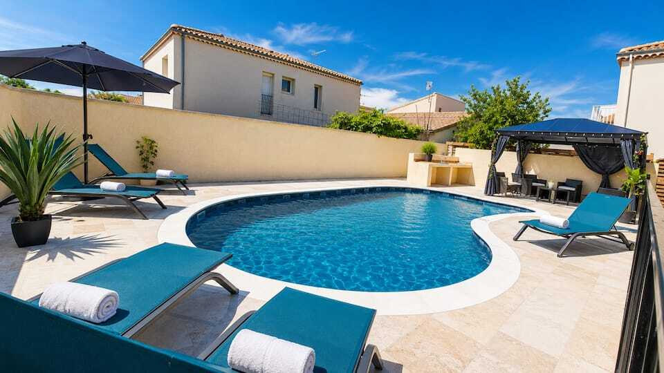 Piscine de la Villa des Romarins à Montélimar