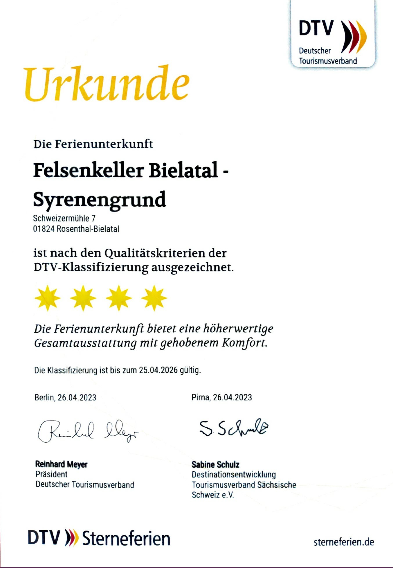 DTV Urkunde Felsenkeller Bielatal W1 Syrenengrund 2023.jpg