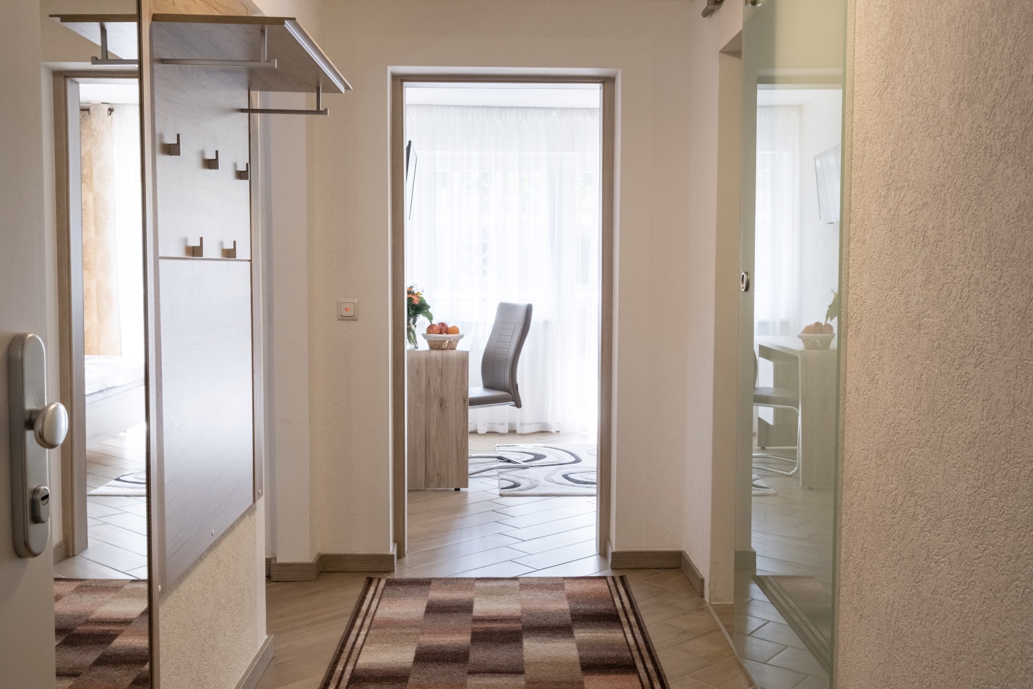 14 Flur Vorgang Apartments Davydov Ferienwohnung Appartement Bad Hofgastein Gastein Salzburg.jpg