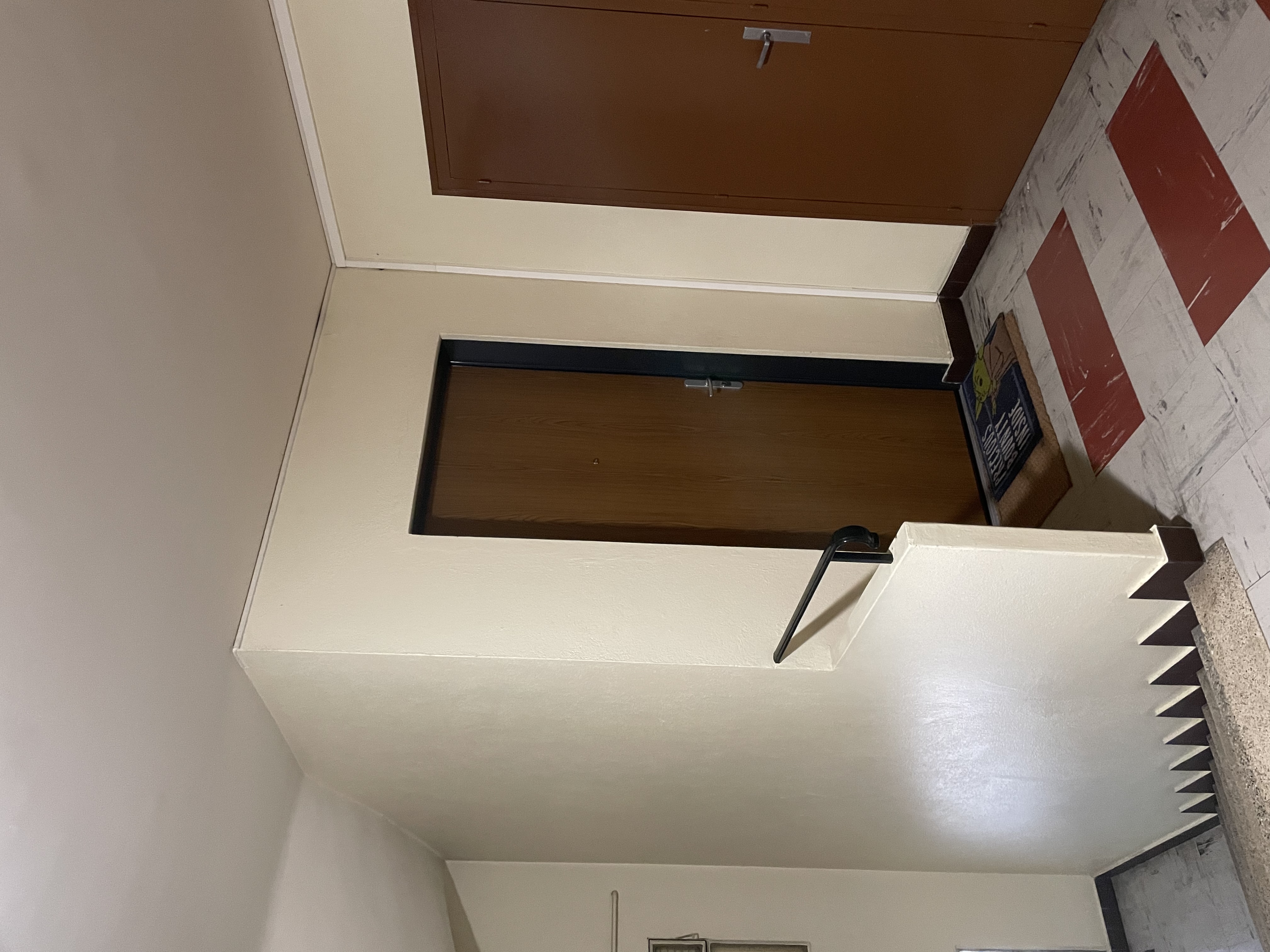Porte de l'appartement