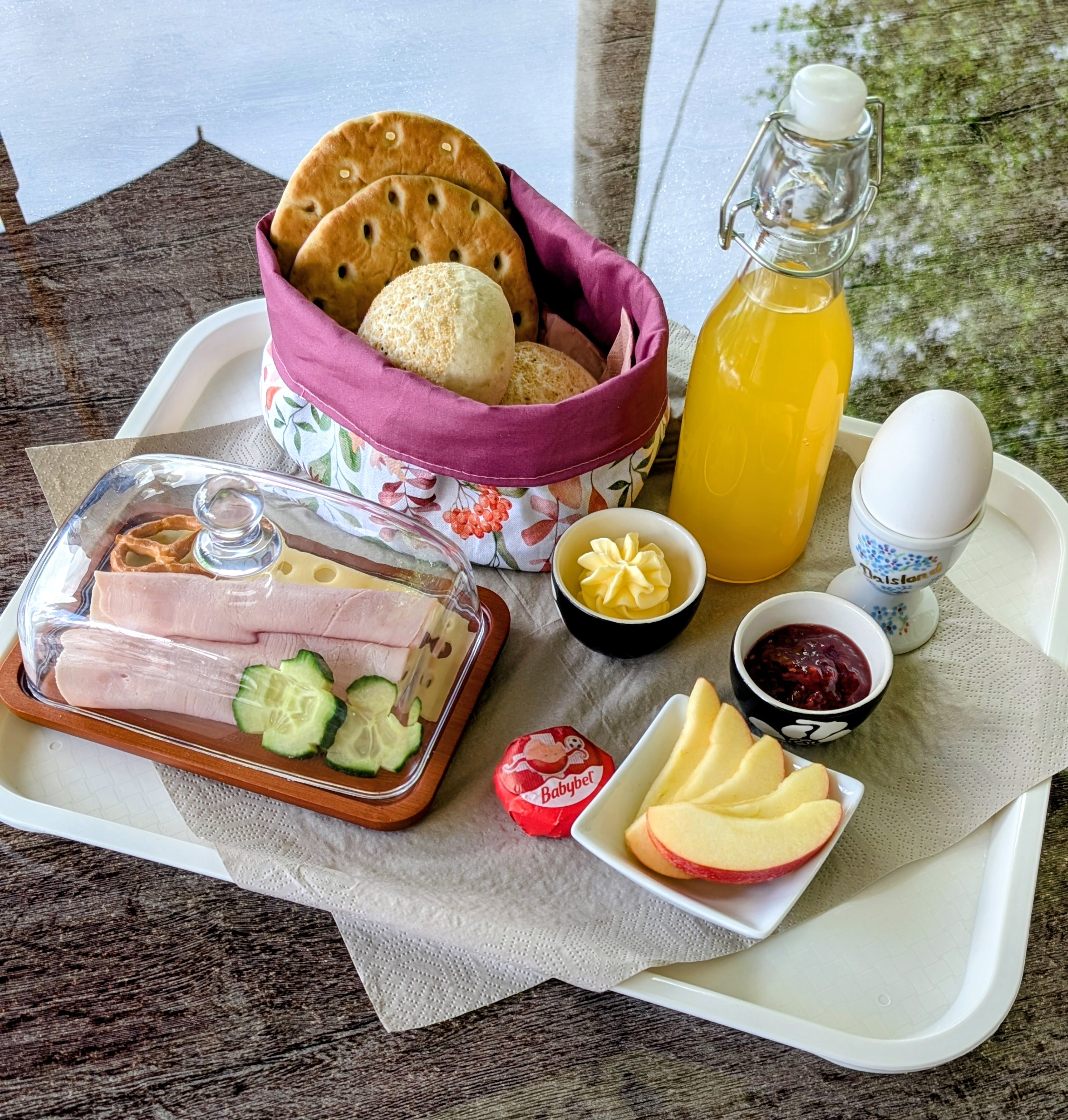 Breakfast selection